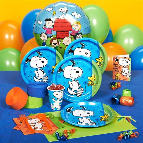 peanuts charlie brown party supplies|More.